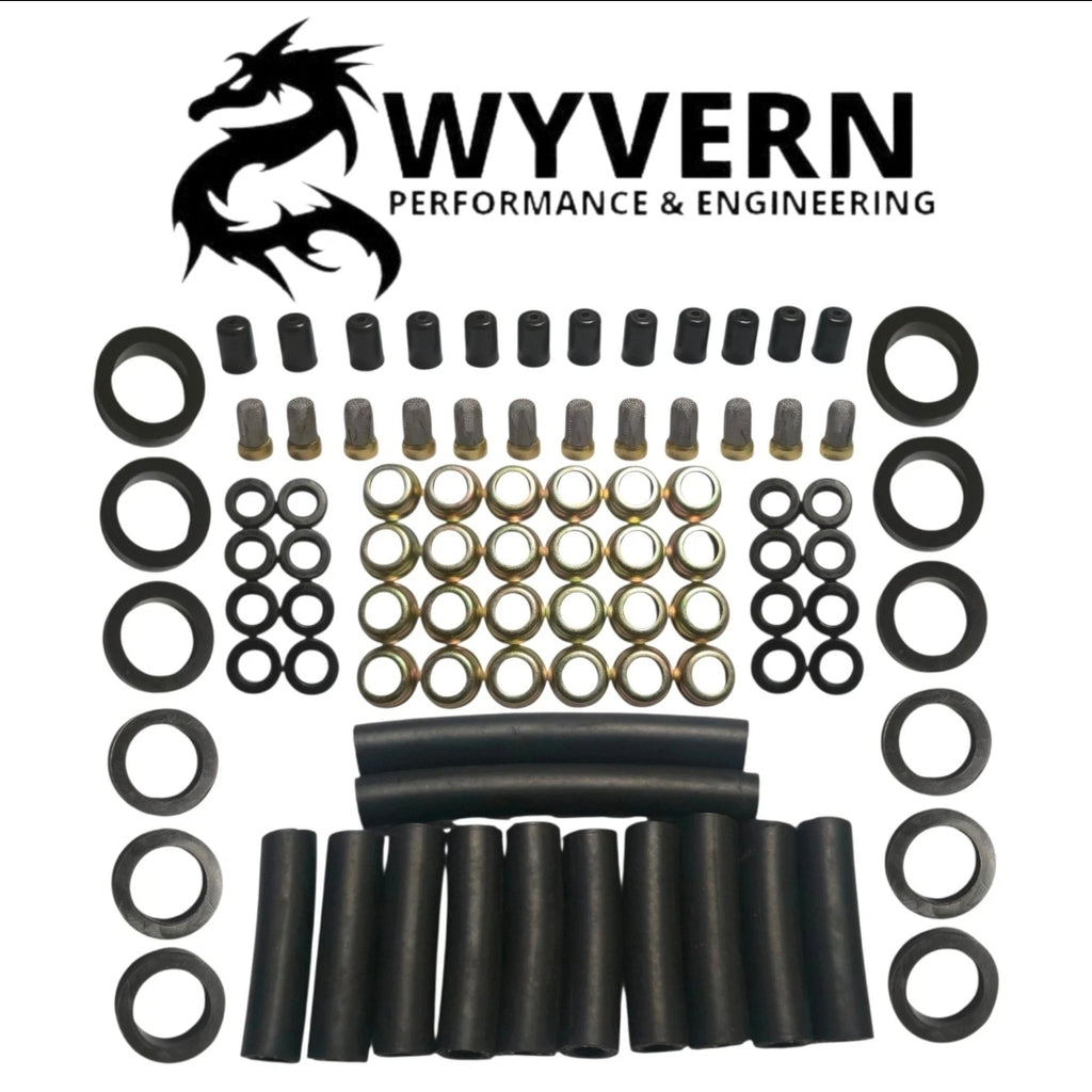 Jaguar XJ XJS 5.3 V12 HE & Daimler Double Six INJECTOR OVERHAUL O-ring Seal Kit