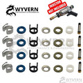 AUDI VW Seat 1.8 2.0 TFSI TSI 0261500074 76 INJECTOR Seal O-ring Rebuild KIT
